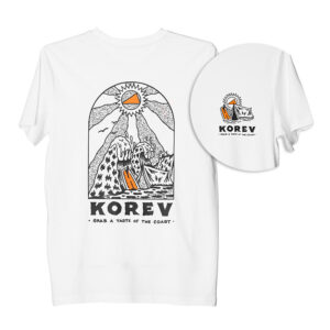 Korev 'Beach Break' T-Shirt White - Medium