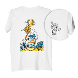 Korev 'Golden Sands' T-Shirt White - Small