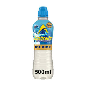 12 x Lucozade Sport Ice Kick Lemon 500ml