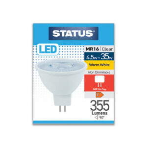 10 x LED 4.5w MR16 Status