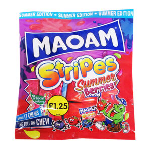 14 x Haribo Maoam Stripes Summer Berries PM &pound;1.25 140g