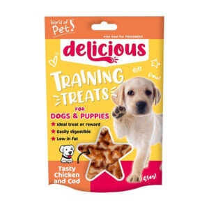 12 x Chicken & Cod Puppy Training Treats 75g