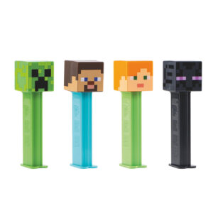 12 x Pez Dispensers Minecraft