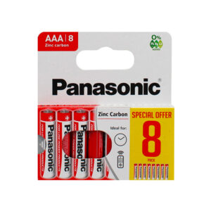 20 x Panasonic Zinc AAA Battery 8 Pack