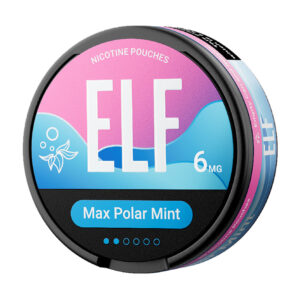 10 x Elf Nicotine Pouch Polar Mint 12mg