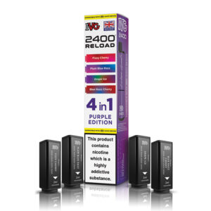 IVG 2400 Reload Pods - Purple Edition 20mg (4 Pack)