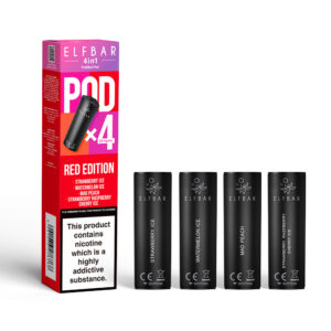 ELFBAR 4 in 1 Pods - Red Edition 4 Pack
