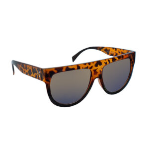 Square Straight Top Thick Tortoiseshell Sunglasses