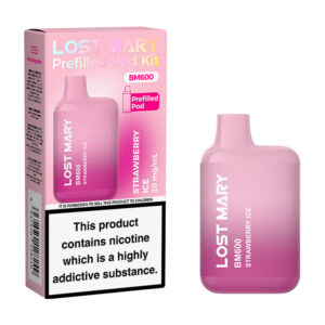 Lost Mary BM600 Prefilled Pod Kit - Strawberry Ice