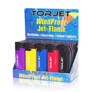 25 x Torjet Windproof Lighters