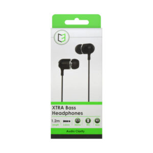 Vibe C3 X-Bass Wired Earphones Black