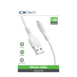 12 x Vibe C3 iPhone USB Cable on Clipstrip 1 Metre