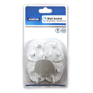 Status Wall Socket Safety Covers pack of 5