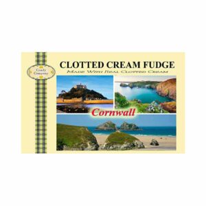 12 x Cornwall Clotted Cream Fudge with Postcard 300g