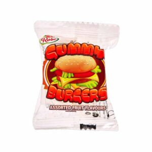 150 x Gummy Burgers in display 9g