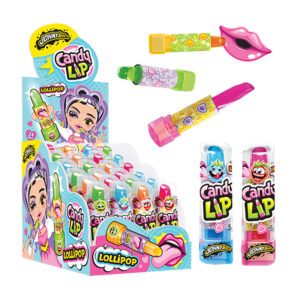 24 x Johny Bee - Candy Lip Lollipop 5g