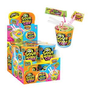 12 x Johny Bee - Candy Noodle Cup Sour 55g