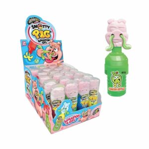 24 x Johny Bee - Snotty Pig Candy Lollipop 40g