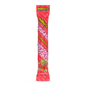12 x Millions Tubes Strawberry 55g