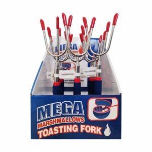 15 x Rocky Mallows Extendable Toasting Forks in Display