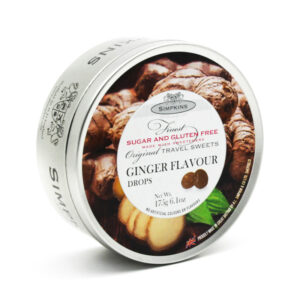 6 x Simpkins Sugar Free Ginger Drops Tins