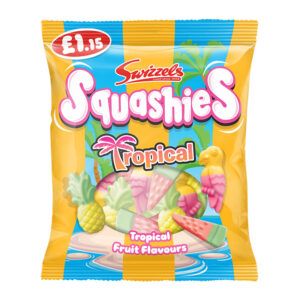 12 x Swizzels Squashies Tropical PM &pound;1.15 100g