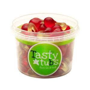 12 x Tasty Tubs Cherries PM &pound;1.25 120g