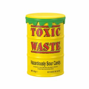 12 x Toxic Waste Nuclear Yellow Drums 42g