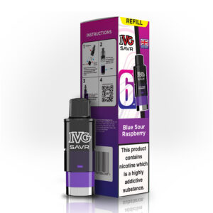 IVG SAVR Refill Pack Blue Sour Raspberry