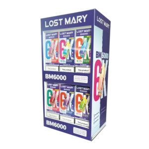 Lost Mary BM6000 Kits & Pods Counter Display Empty