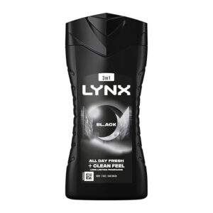 Lynx Black Body Wash Shower Gel 225ml