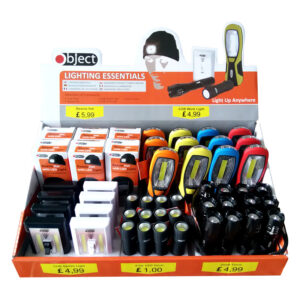 Object Lighting Essentials Counter Display - 50 Pieces
