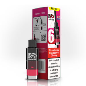 IVG SAVR Refill Pack Strawberry Raspberry Cherry