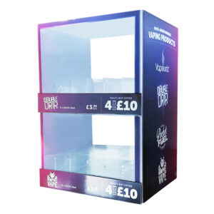 Vapouriz Liquids Counter Modular Cube Display