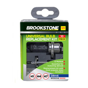 Brookstone Universal Bulb & Fuses Replacement Kit - 10 Piece