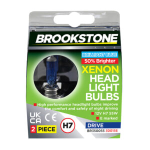 Brookstone Xenon Headlight Bulb H7 50%  White - 2 pack