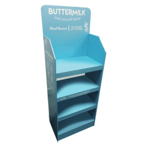 Buttermilk Floor Display Empty