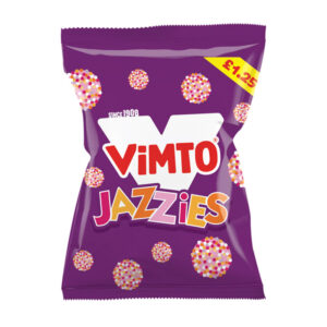 Vimto Jazzies Bag &pound;1.25 PM 120g x 12