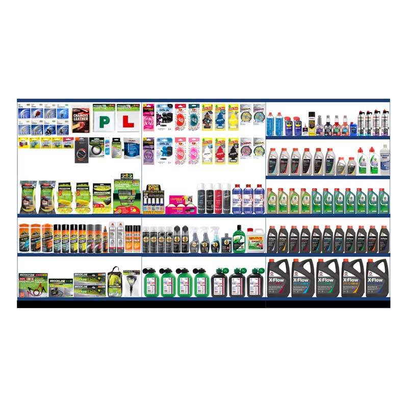 Car Care + Castrol & Comma Oils Summer - 3 Metre Bay