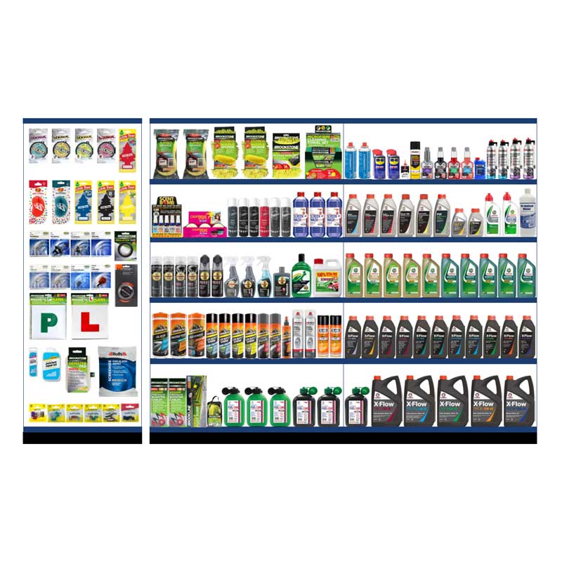 Car Care + Castrol & Comma Oils Summer & Hanging Bay - 2 Metre Bay