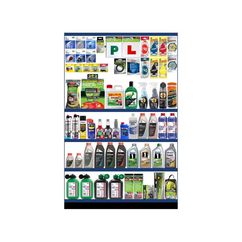 Car Care + Comma & Mobil Oils Summer - 1 Metre Bay