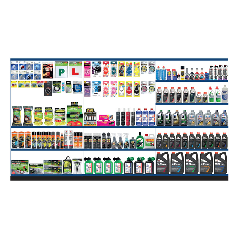 Car Care + Comma & Mobil Oils Summer - 3 Metre Bay