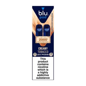 Blu BAR Pods Creamy Tobacco 20mg 4ml - 2 Pack