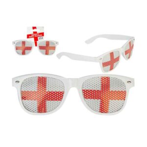 England St George Novelty Party Glasses x 16
