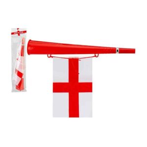 England Horn & Flag x 12