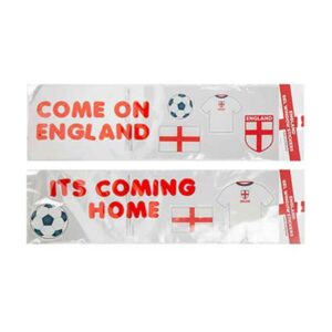 England Gel Window Stickers - 15cm x 55cm x 12