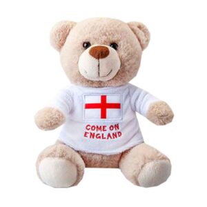 England "Come on England" Bear 20cm x 12