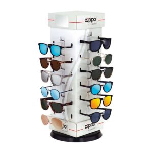 Zippo Assorted Sunglasses & Pouch Display x 24