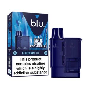 Blu Max 6000 Pod Blueberry Ice 20mg - 12ml